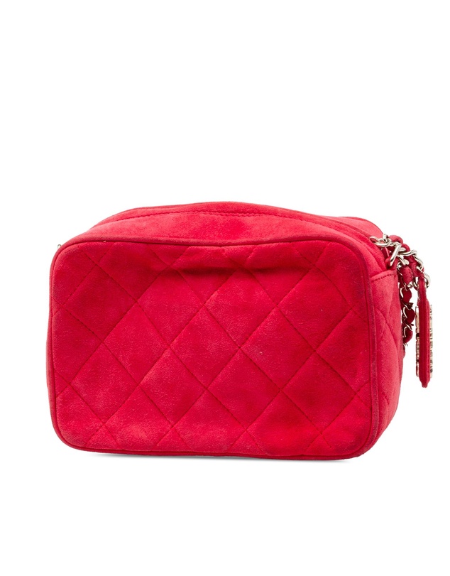 Pre-Loved by Azura Reborn - Pre-Loved Quilted Suede Camera Bag