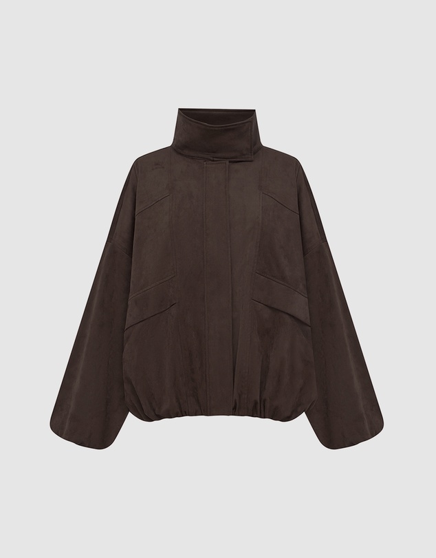 Shona Joy - Ernest Funnel Neck Bomber Jacket