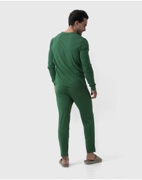 Coast Clothing - Mens Everyday Pyjama in Green
