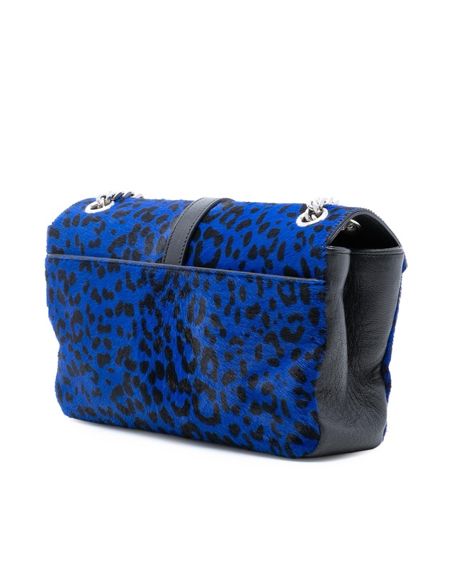 Pre-Loved by Azura Reborn - Pre-Loved Pony Hair Leopard Print College Bag