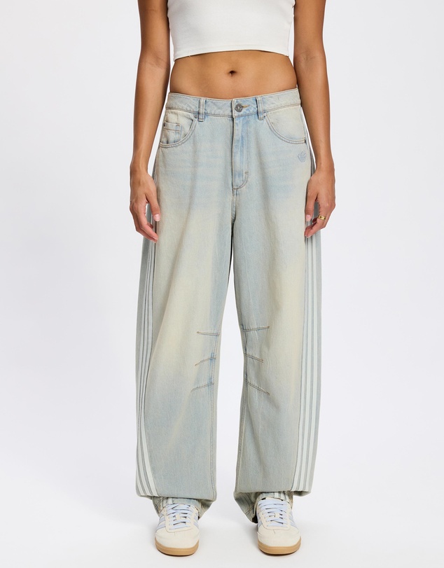 adidas Originals - Adilenium Barrel Leg Denim Pants
