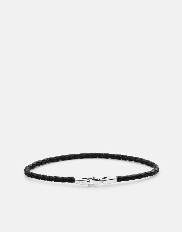 Daniel Wellington - Daniel Braided Leather Bracelet Sheffield 3.0mm S