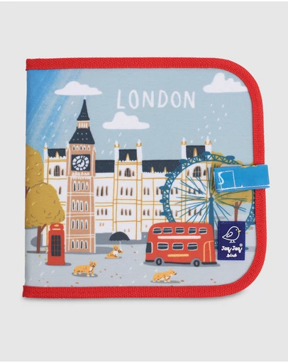 Jaq Jaq - Jaq Jaq Bird - Cities of Wonder Erasable Book - London