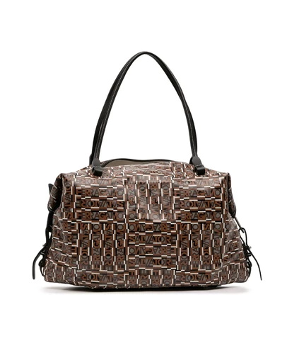 Pre-Loved by Azura Reborn - Pre-Loved Gancini Coated Canvas Tote