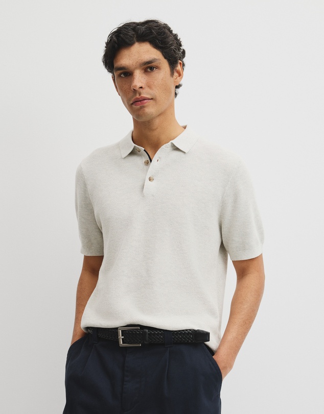 Country Road - Short Sleeve Australian Good Earth Cotton Pique Knit Polo