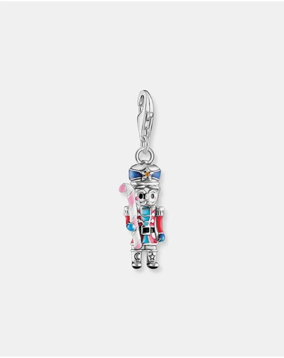 THOMAS SABO - Silver Nutcracker Charm With Sugar Cane