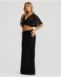 Vacay Swimwear - Vela Top Black