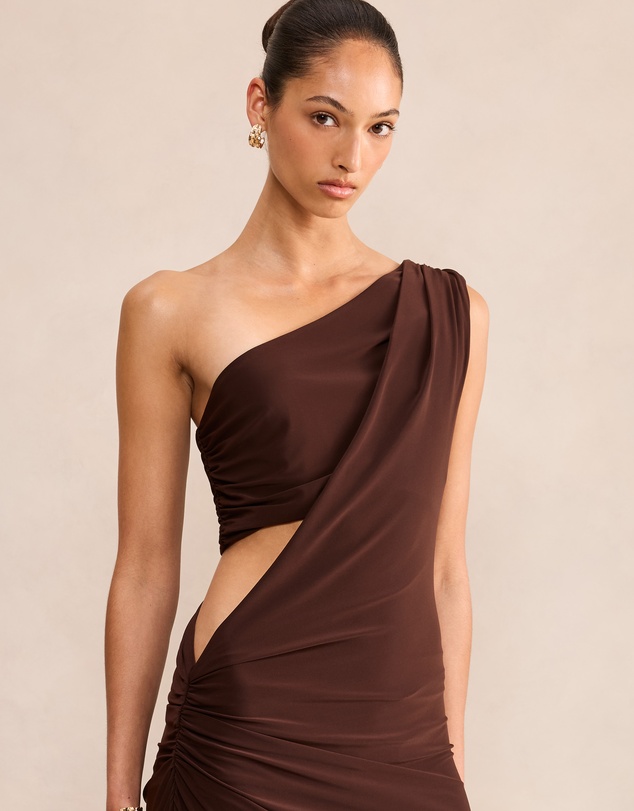 Forever New - Kiana Draped Bandeau Maxi Dress