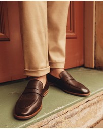 Aquila - Giacomo Leather Loafers