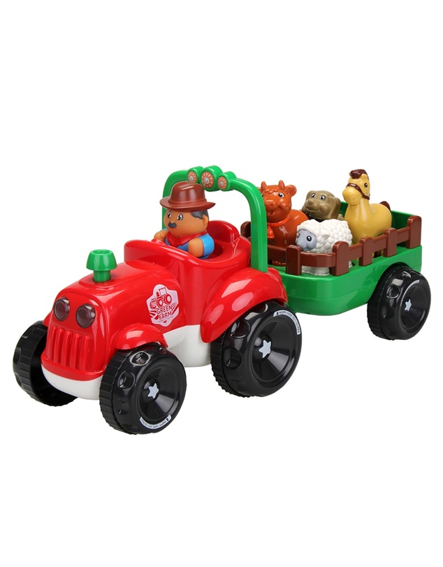 Bright Child - Farm Friends Musical Tractor - Assorted