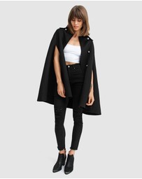 Belle & Bloom - On My Mind Wool Blend Cape