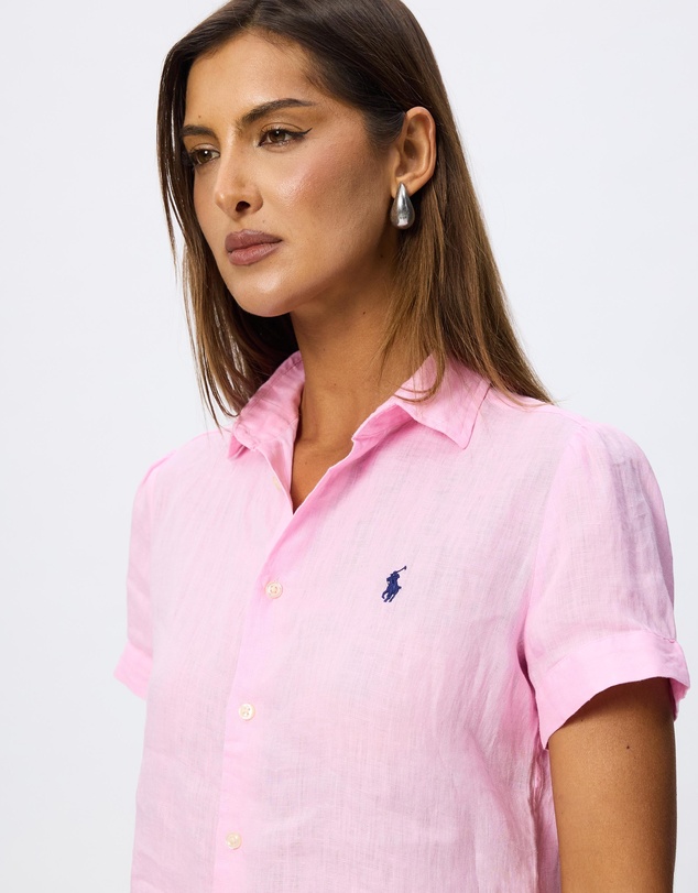 Polo Ralph Lauren - Linen Short-Sleeve Shirt - ICONIC EXCLUSIVE