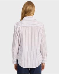 Academy Brand - Alma Stripe Poplin Shirt