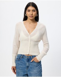 Cotton On - Feather Button Cardigan