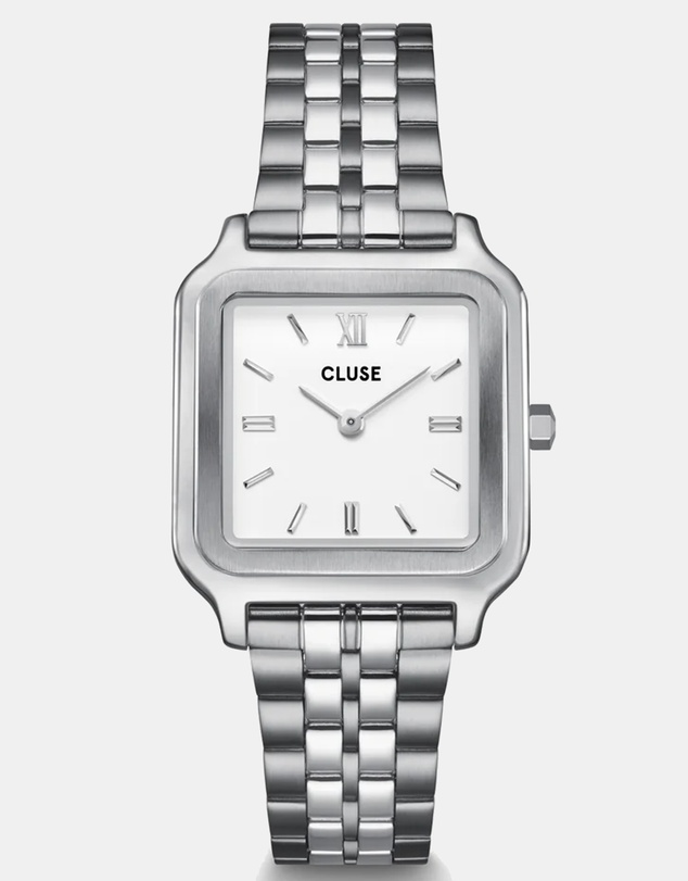 Cluse - Gracieuse White/Silver Link