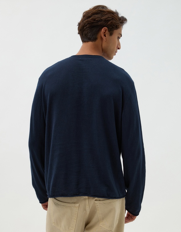 AERE - Easy Linen Blend LS Tee