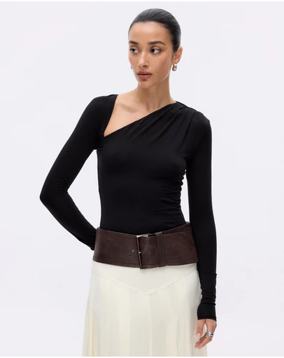 Minima Esenciales - Sienna Draped Bodysuit