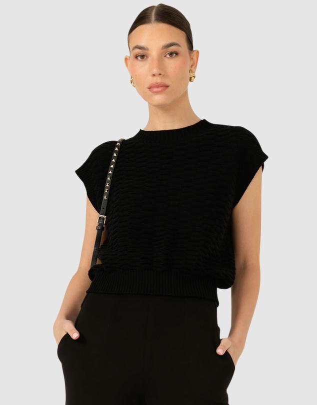 SACHA DRAKE - Bubble Knit Top
