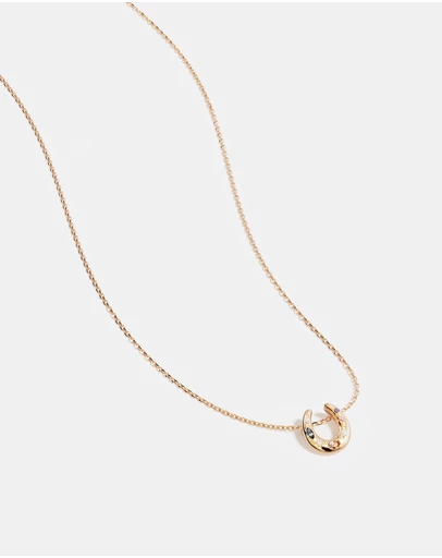 By Charlotte - Lucky Horseshoe Necklace