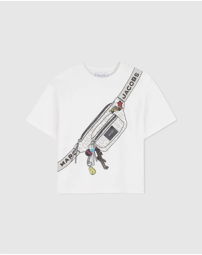 Marc Jacobs - Bum Bag Short Sleeve T-Shirt - Kids-Teens
