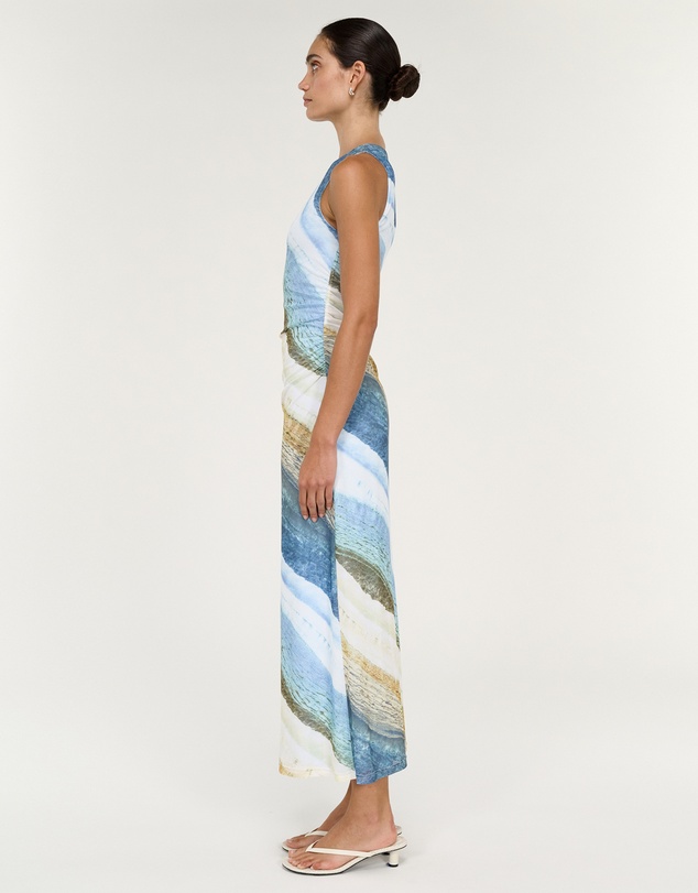 Staple the Label - Zelie Mesh Midi Dress