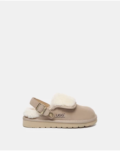 EVERAU - Australian Shepherd Ugg Tenley Cow Suede Upper House Shoes