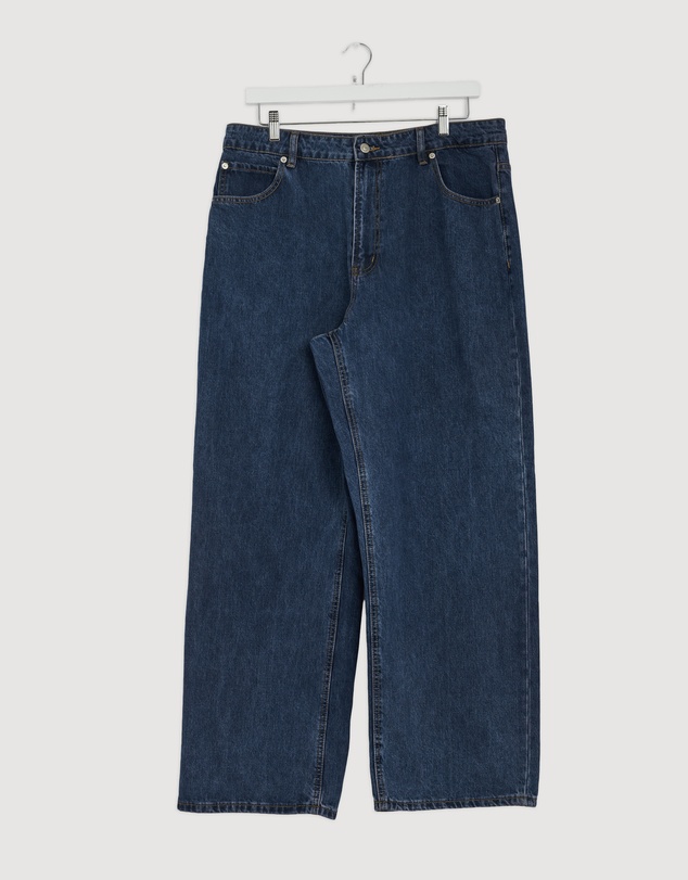Revibe - Repaired AERE High Rise Straight Leg Jeans - AU 18