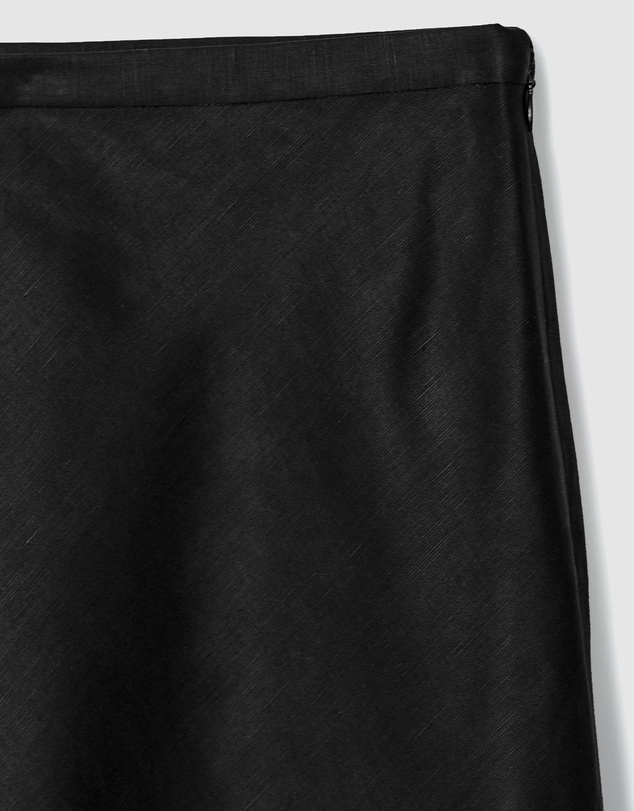 COS - Linen-Blend Midi Column Skirt