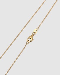 Elli Jewelry - Necklace Crystal Dainty 925 Sterling Silver Gold-Plated