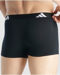 adidas Sportswear - 3 Pack Active Flex Cotton Trunk Underwear