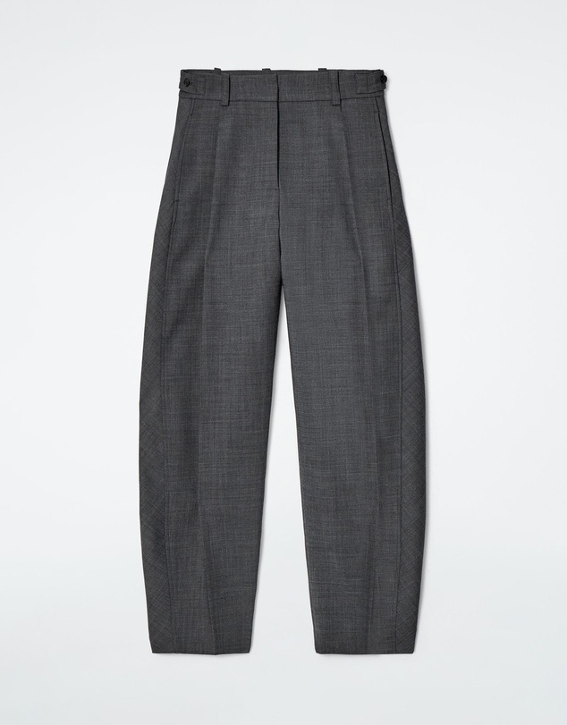 COS - Leeden Wool Barrel Trousers
