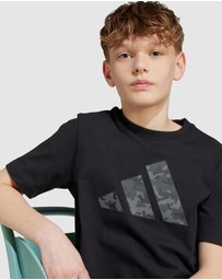 adidas Sportswear - Camo Graphic Tee - Kids-Teens