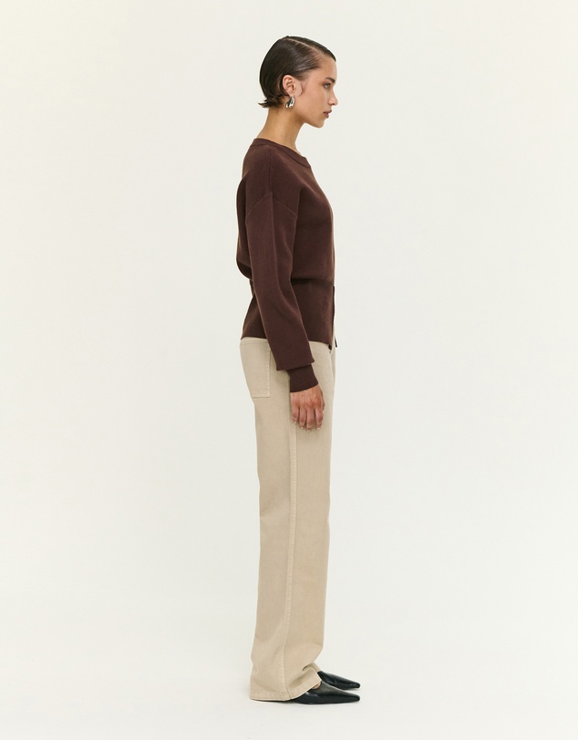 Staple the Label - Elvie Zip Knit Top