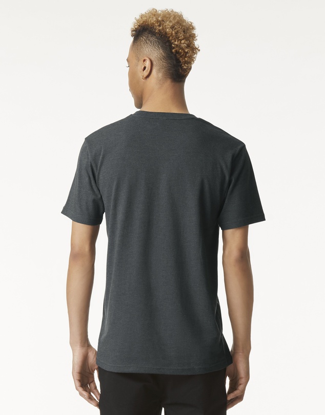 American Apparel - Unisex Henley Short Sleeve CVC T-Shirt