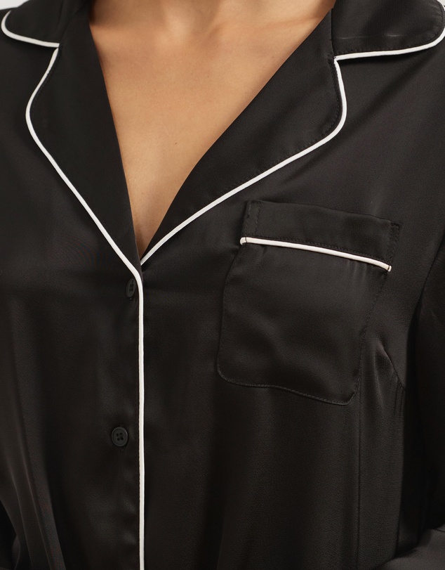 Atmos&Here - Pia Satin Long Sleeve Pyjama Set