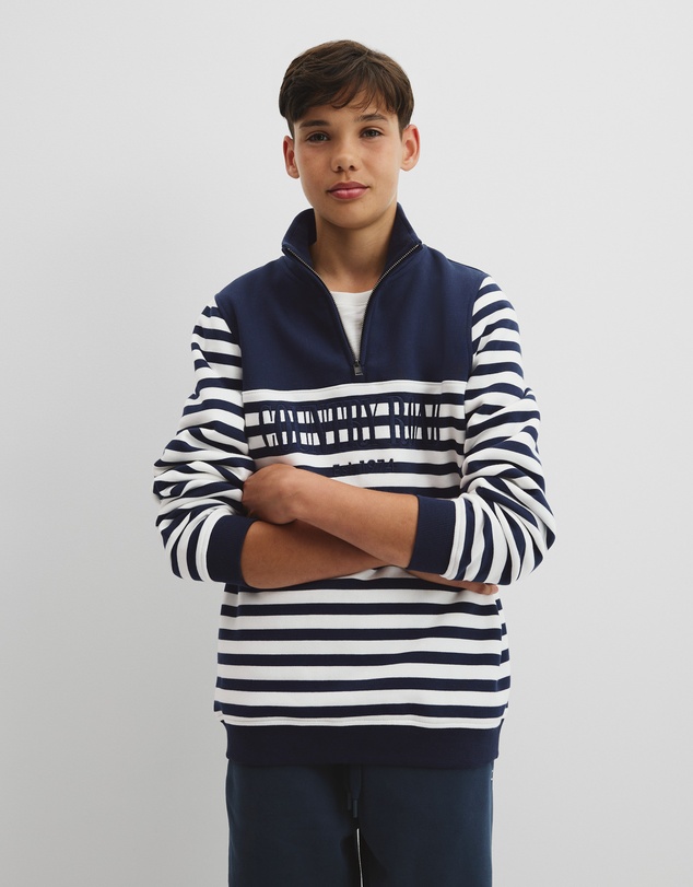 Country Road - Teen Australian Cotton Heritage Half Zip Sweat