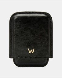 Wolf - Wolf Logo Molded Card Holder Black