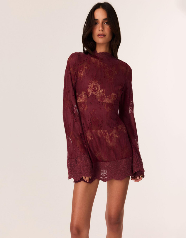 SNDYS - Astra Lace Mini Dress