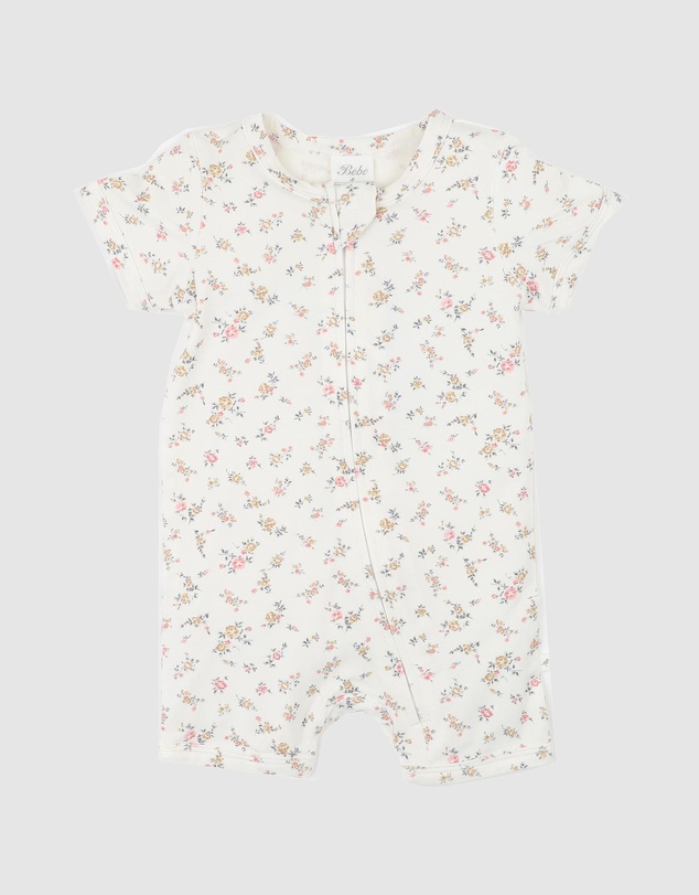 Bebe by Minihaha - Rosie Ecocosy SS Zipsuit - Babies