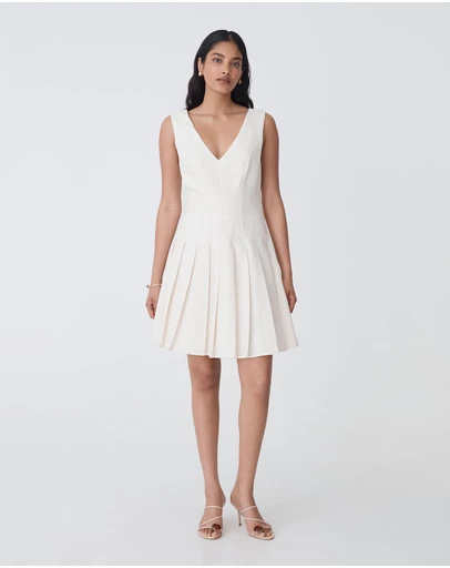 Forcast - Mikala Pleated Mini Dress