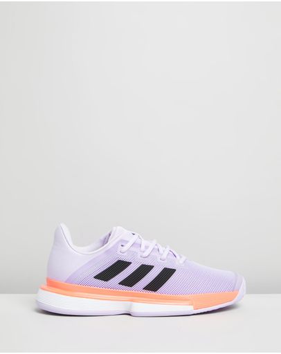Purple Tint, Core Black & Signal Coral