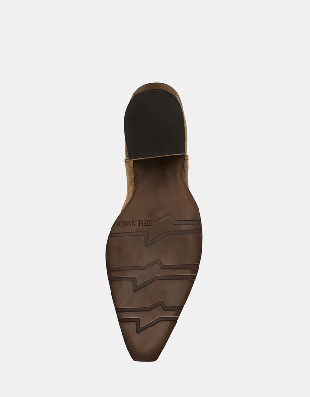 Steve Madden - Albany Brown Distressed Boots