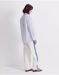 Sportscraft - Logo Stripe Pocket Shirt