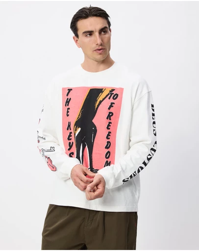 Deus Ex Machina - Locket Oversized LS Tee
