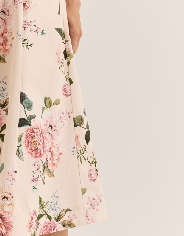 Review - Sunset Rose Midi Skirt