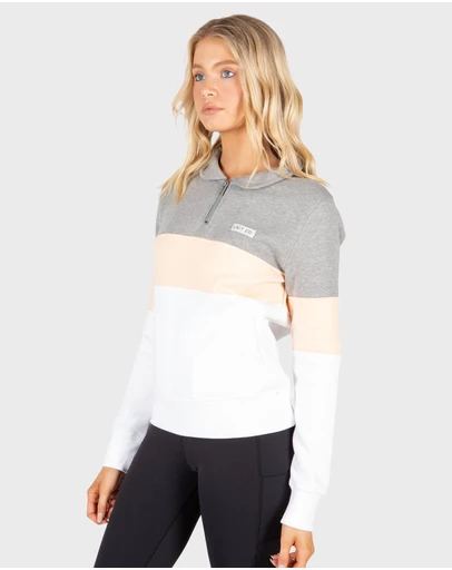 UNIT - UNIT Coco Ladies Pullover Half Zip Sweater