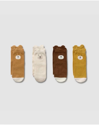 Wilson & Frenchy - 4-Pack Organic Socks - Babies