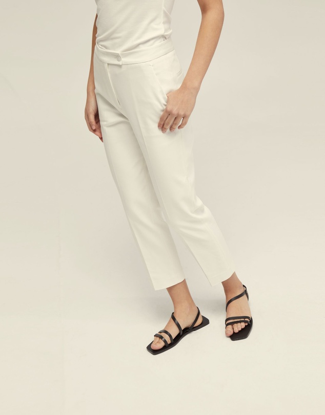 Oxford - Holly Cotton Blend Crop Leg Pants