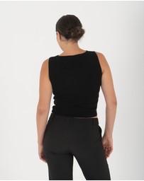 Lydan The Label - Boat Neck knit Top