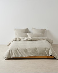 Linen House - Volley Check Quilt Cover Set